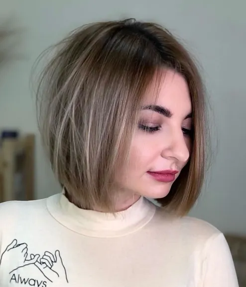 straight hair