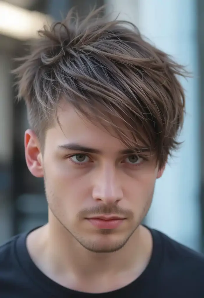 Asymmetrical Messy Fringe