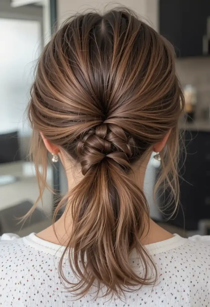 Low Ponytail for Formal Events