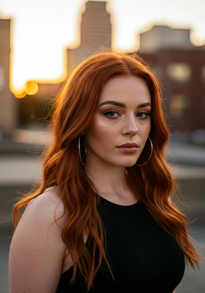 Auburn Copper Brown