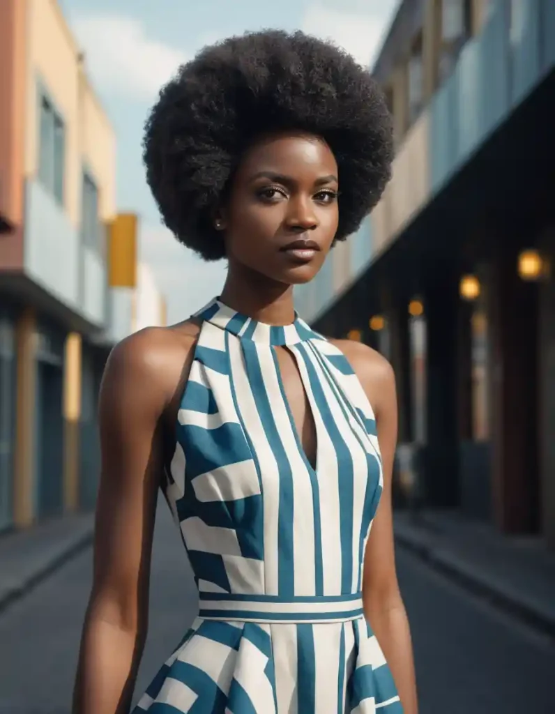 Short Afro 4C Hairstyle