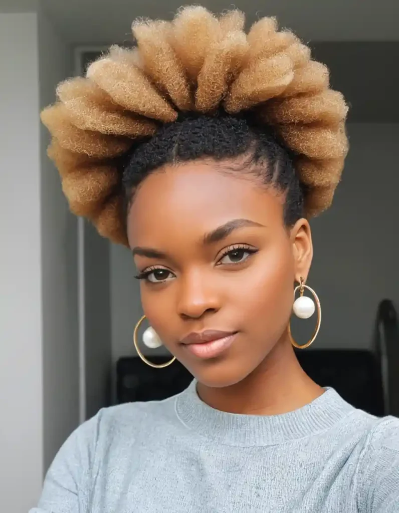 4C Puff Hairstyle