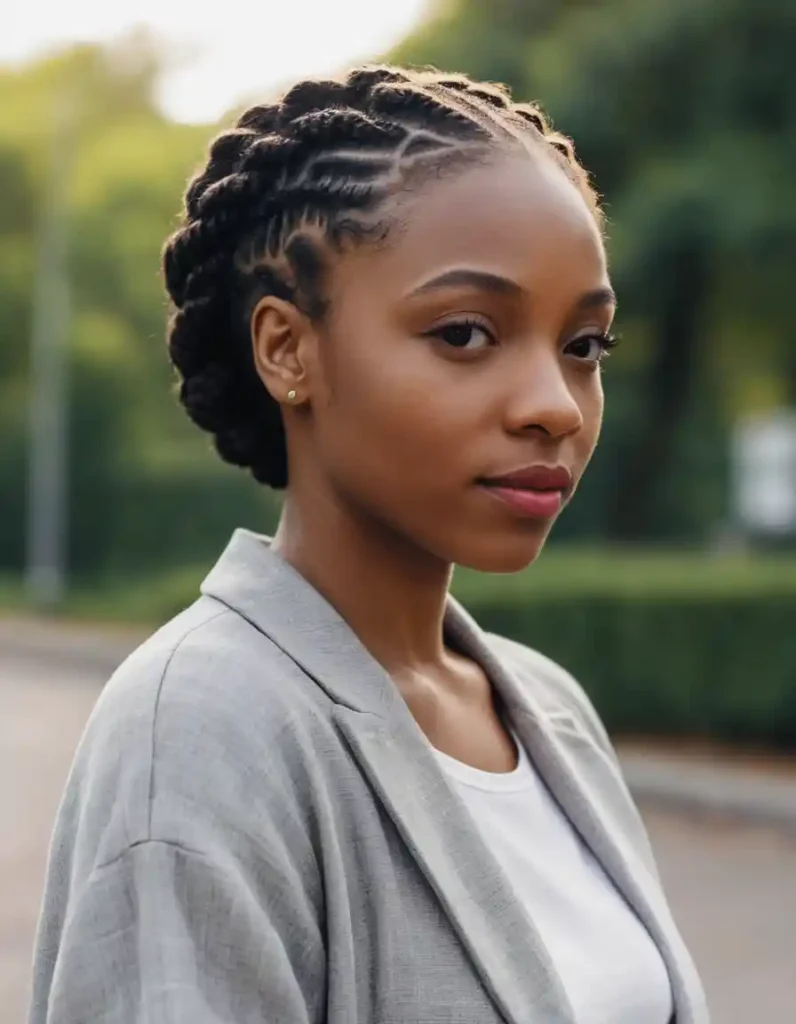 Flat Twists for 4C Hair