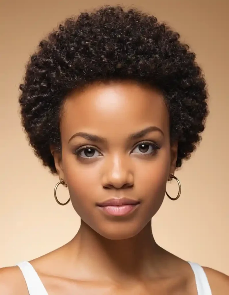 TWA (Teeny Weeny Afro) with Defined Curls