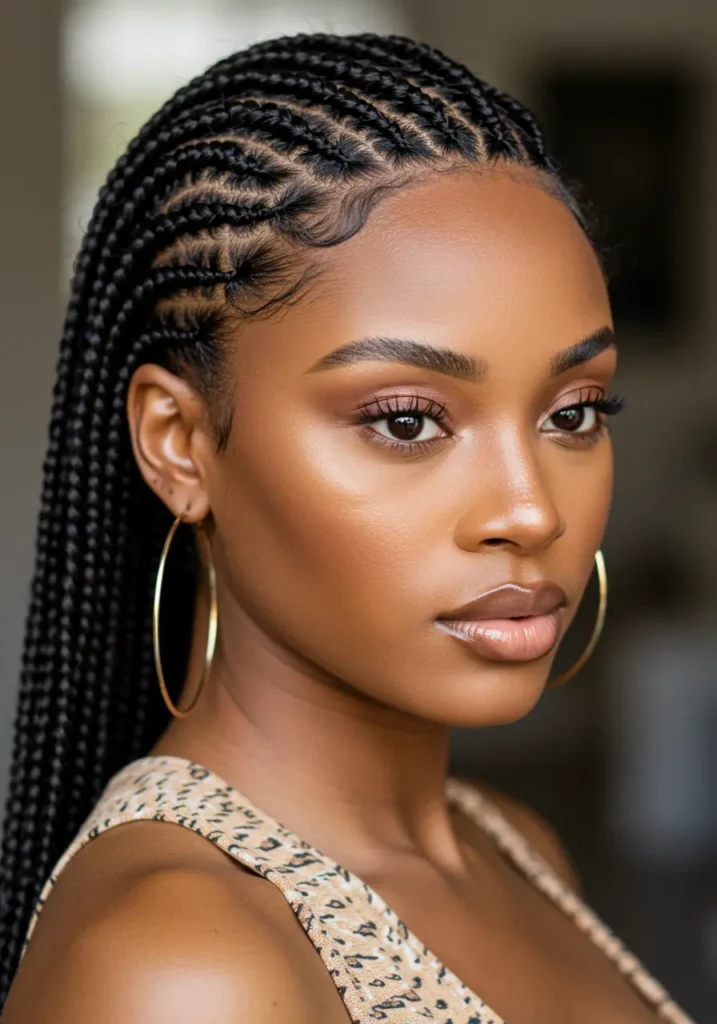 Large Cornrow Braids