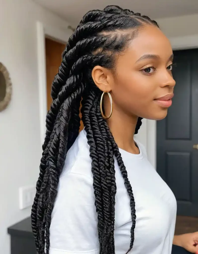 Jumbo Knotless Twists