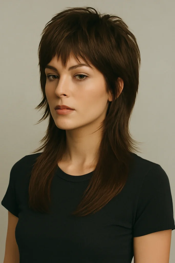 Modern Mullet Hairstyle