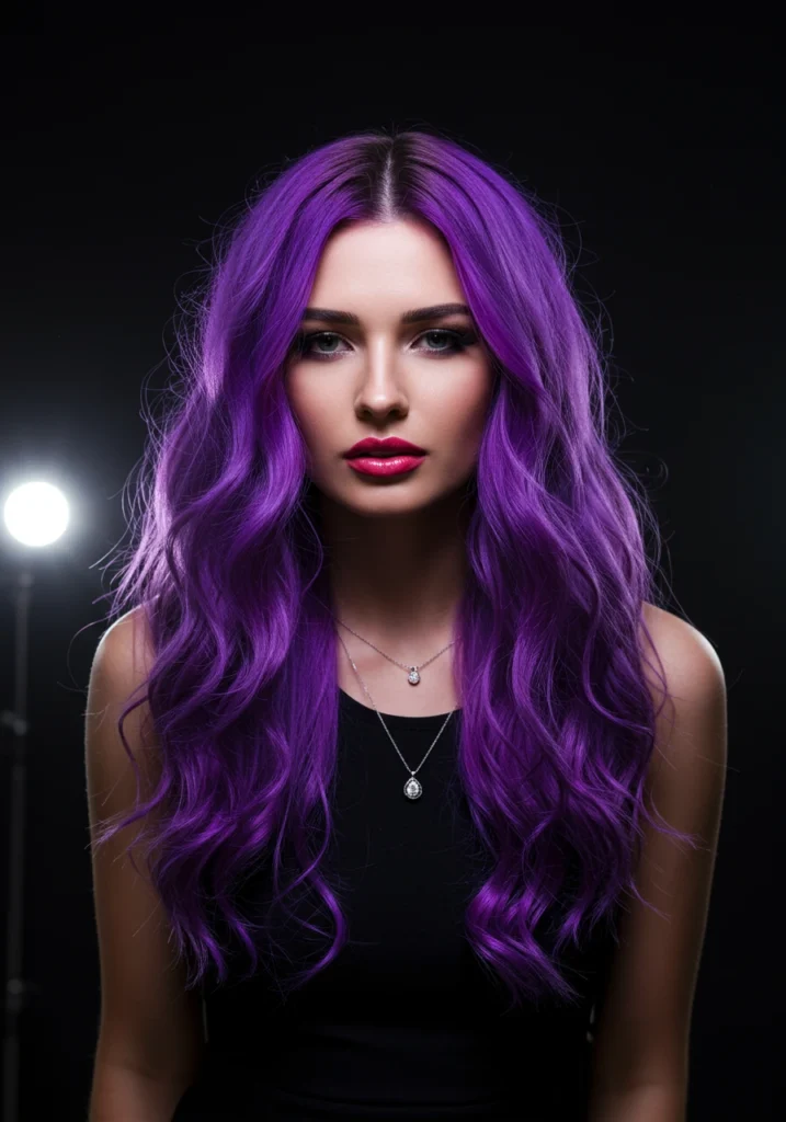 Violet Purple Hair Color