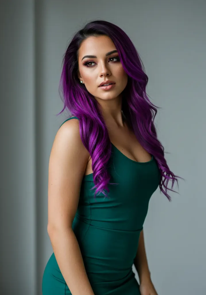 Purple Highlights