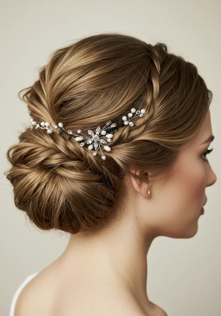 Twisted Crown Updo