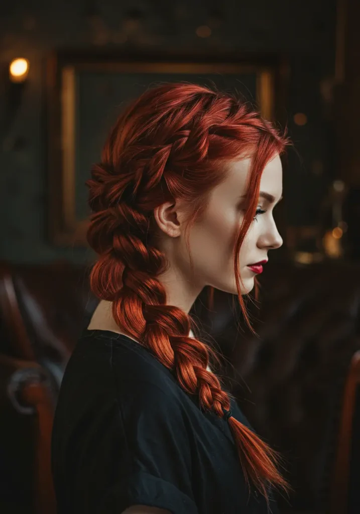 Messy Fishtail Braid