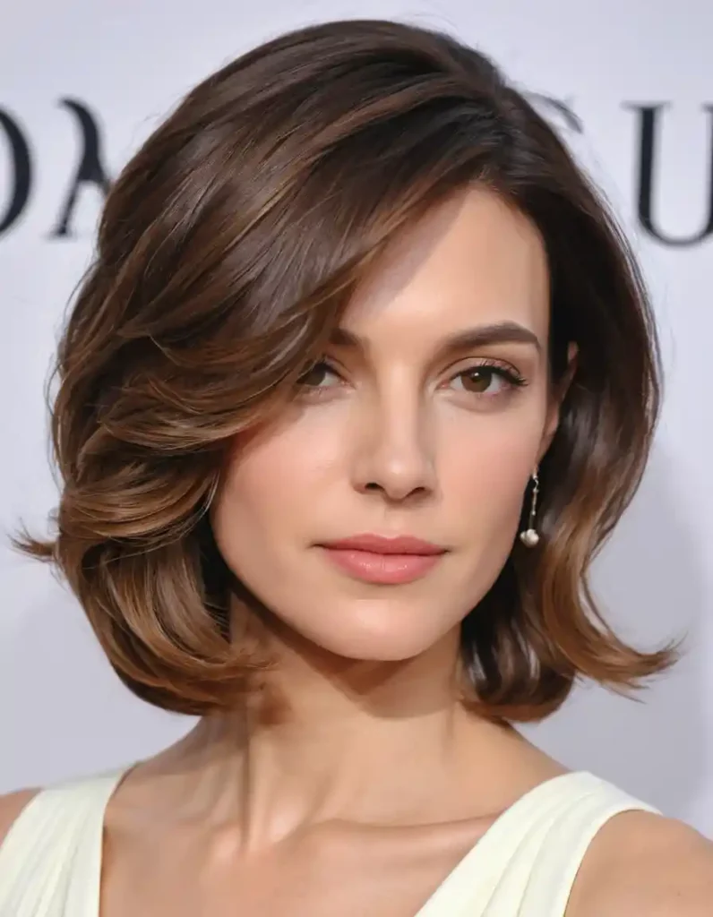 Side-Swept Shoulder Cut