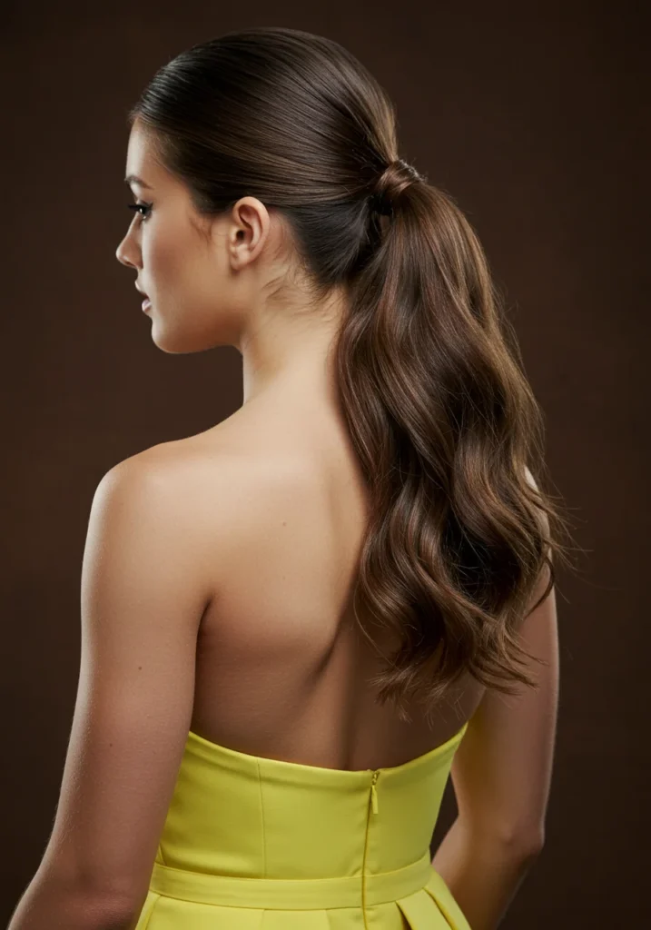 Casual Bridesmaid Ponytail