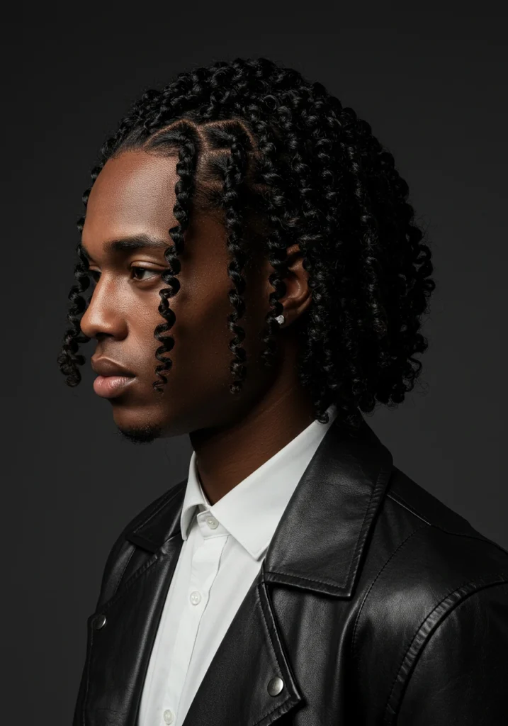 Curly Cornrows