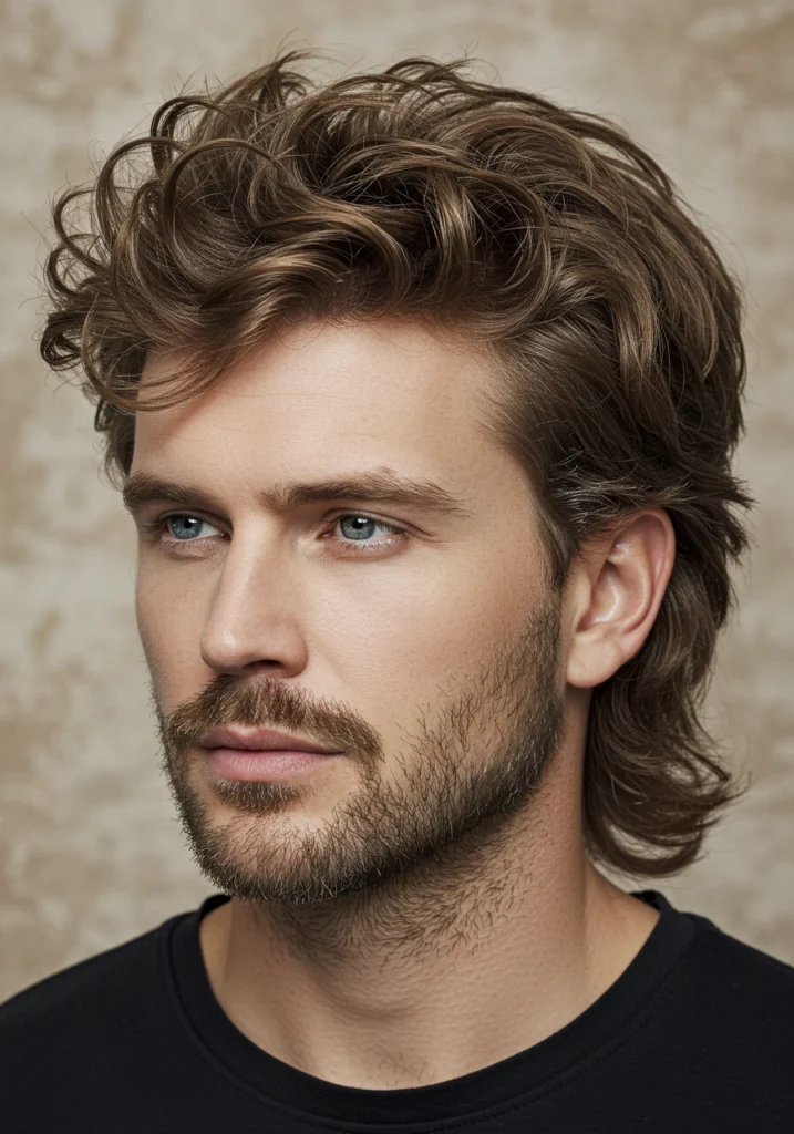 The Textured Shaggy Mullet