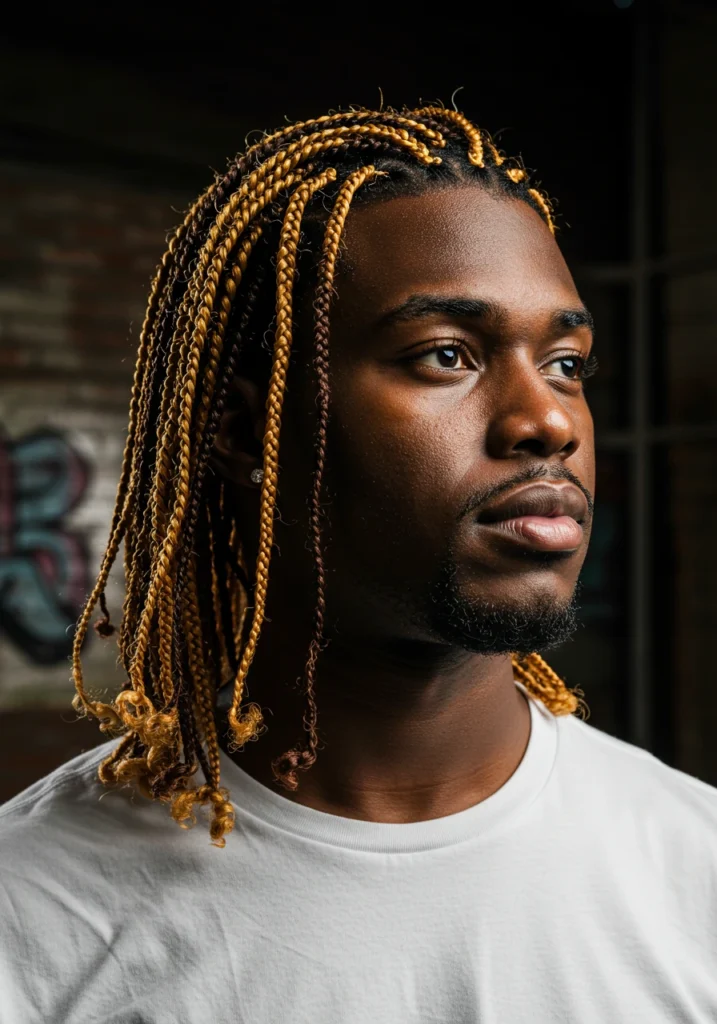 Two-Tone Cornrows