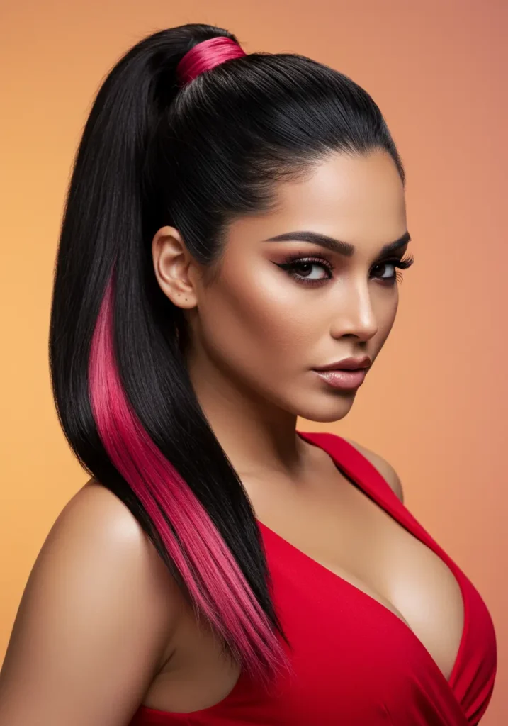 Two-Toned Ponytail