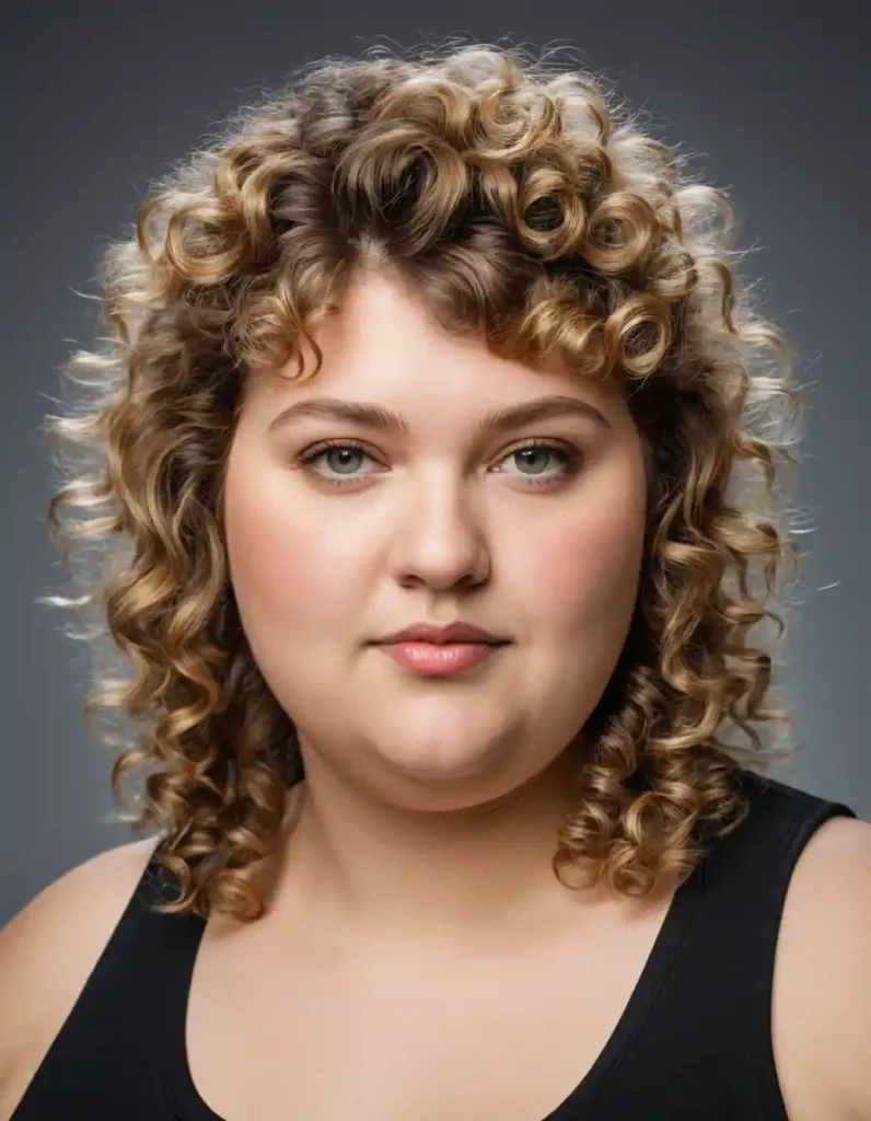 The Curly Shaggy Mullet