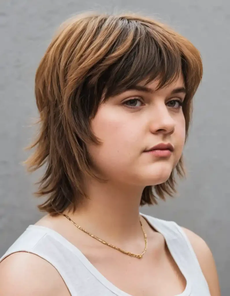 The Bobbed Shaggy Mullet