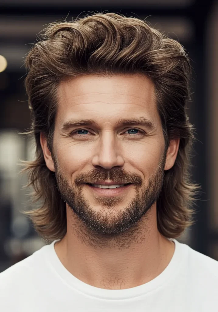 The High Volume Shaggy Mullet