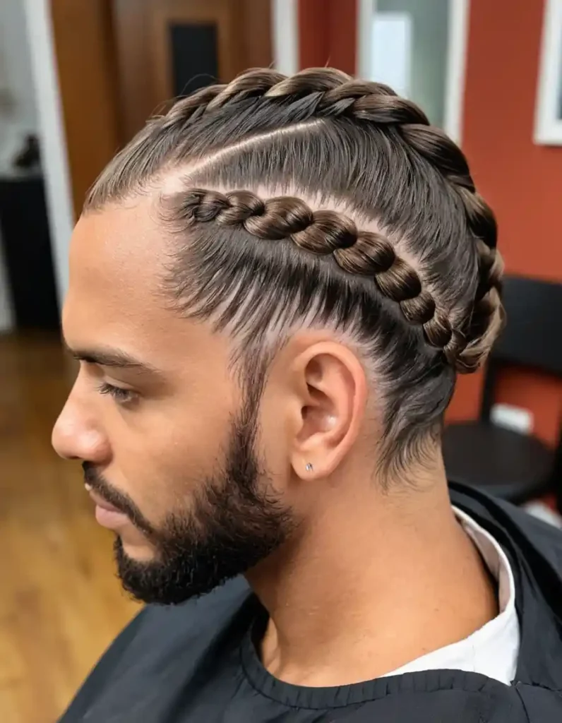 French Braid Cornrows