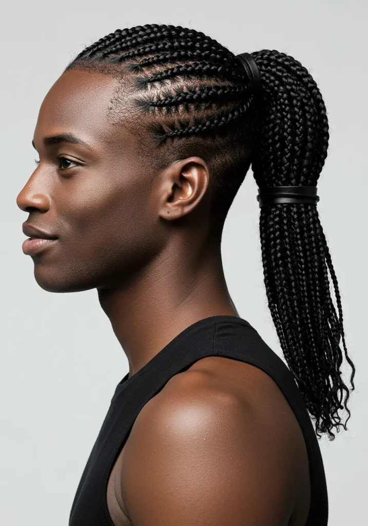 Cornrow Ponytail