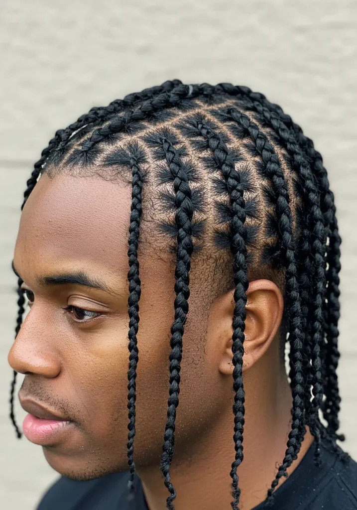Cornrows with Twists