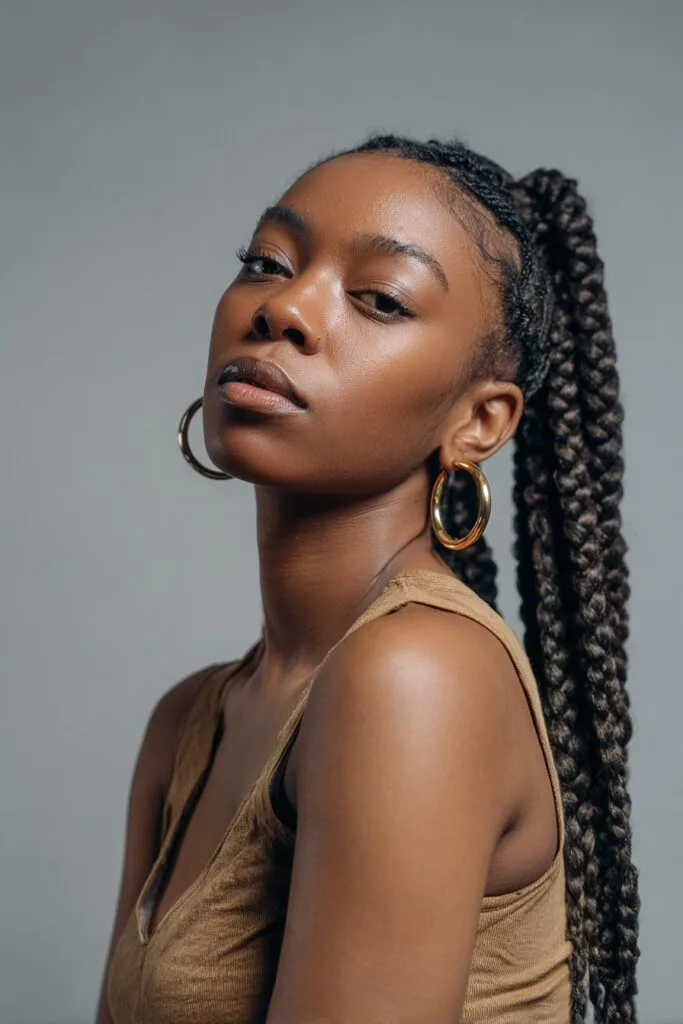 Jumbo Knotless Braids